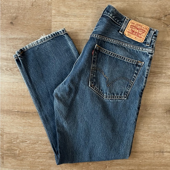 Levi's Men's 505 Classic Indigo regular fit Jeans size 38/30 - Picture 1 of 10